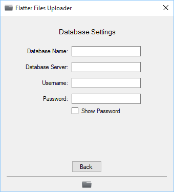 PDM Standard Database Settings