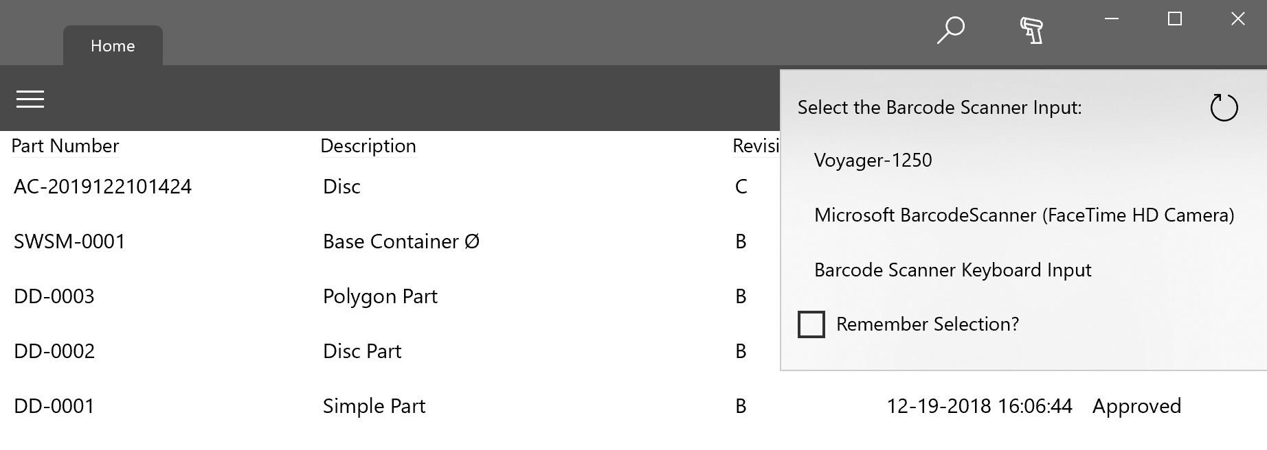 Windows Initial View - Recent Updates