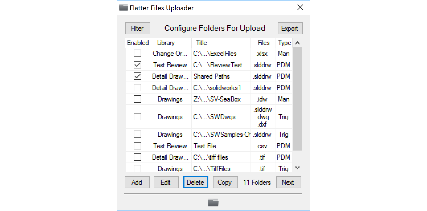 Upload Folders