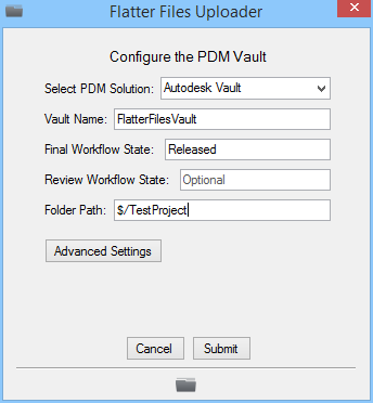 Autodesk Vault Config