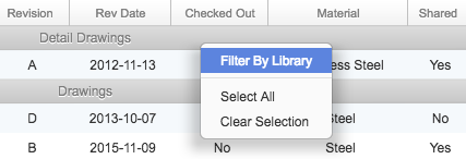 Library Filter